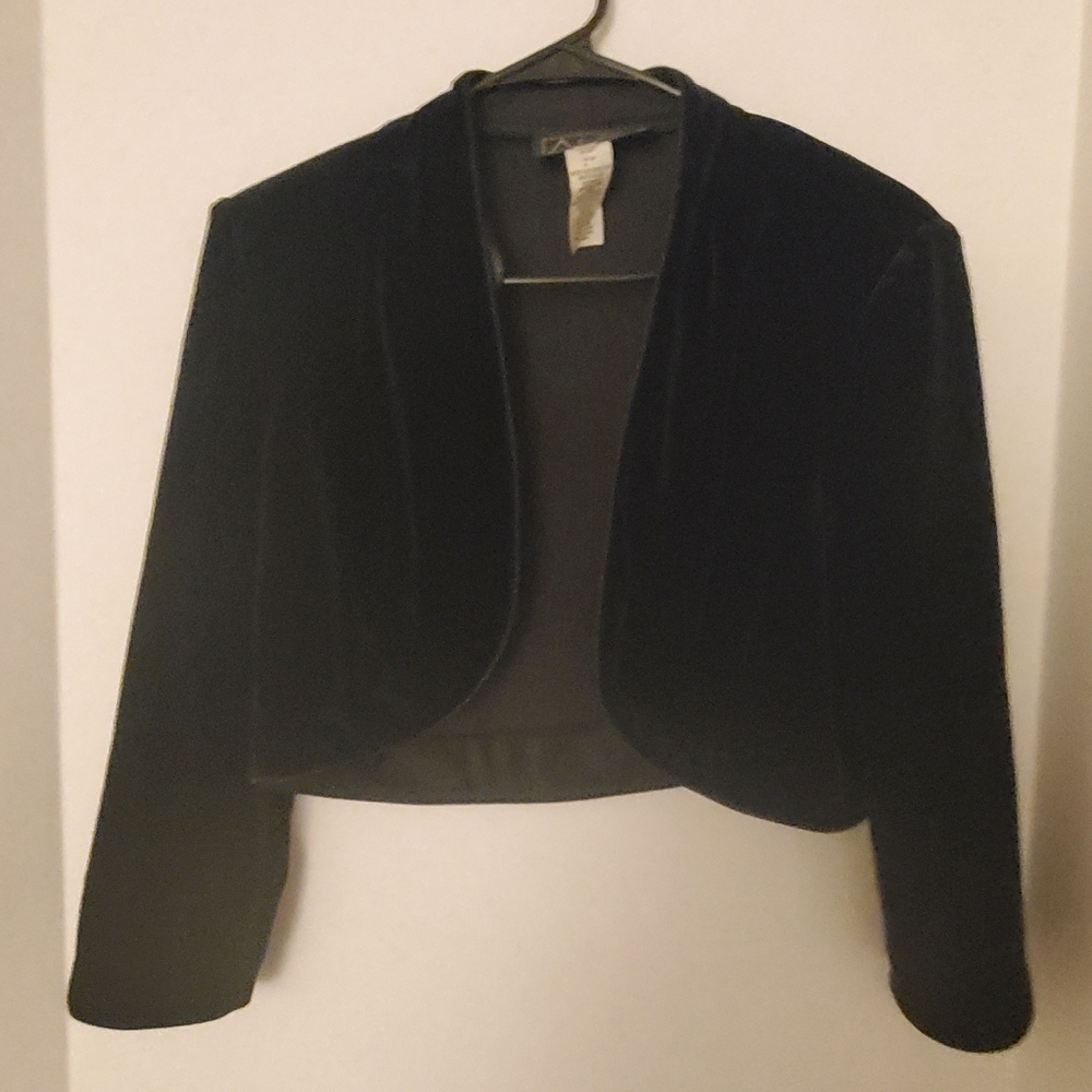 Bolero jacket velvet